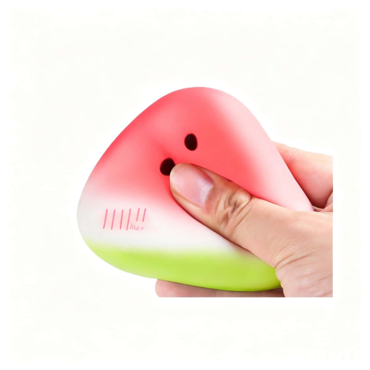 Scented Watermelon Squishy Toy, PU Foam Slow Rising Stress Relief Squeeze Fidget Toy