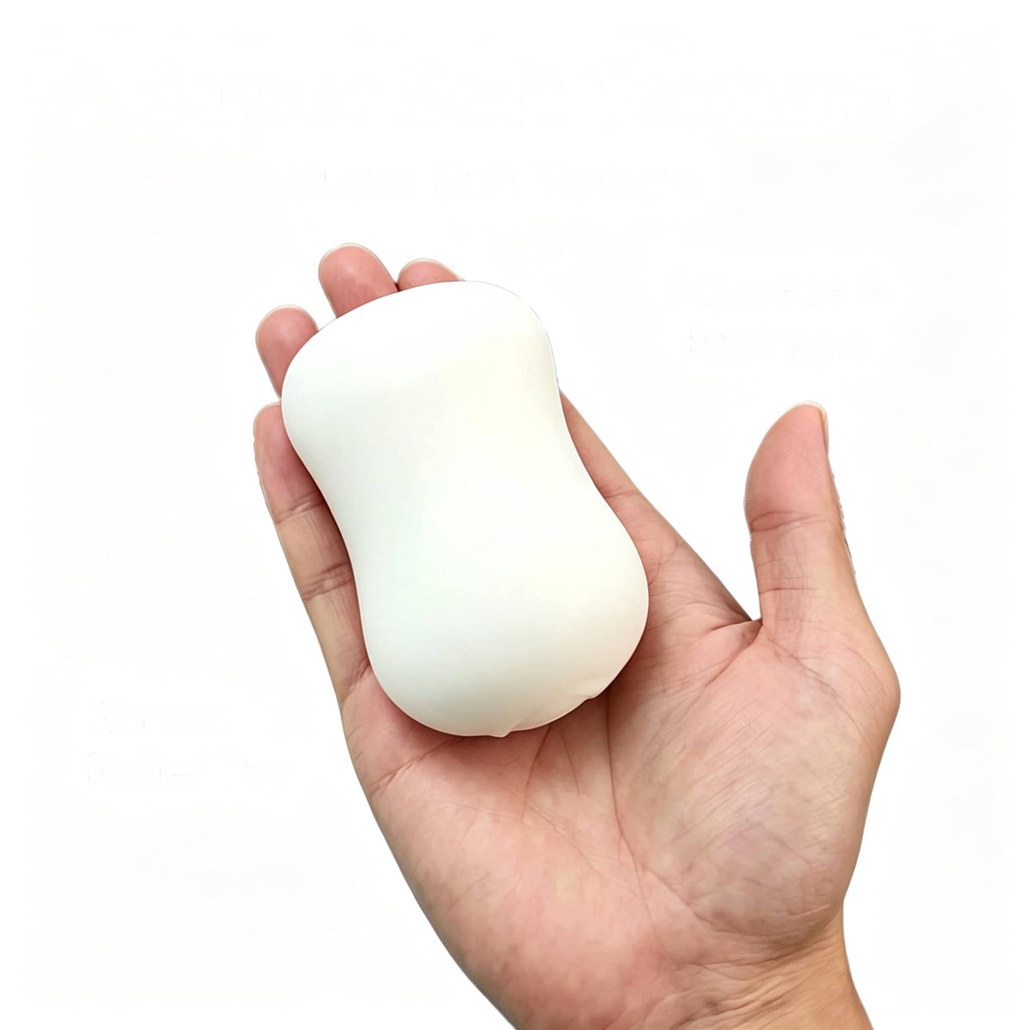 Flour‑Filled Soap‑Shaped Squishy Fidget Toy, Squeeze Stress Relief Toy for Kids and Adults