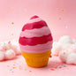 Jumbo Ice‑Cream Squishy Toy, Large Food‑Shaped Squeeze Fidget Toy, Super Soft Slow Rising Sensory Decompression Toy for Stress Relief, Novelty Gift for Kids & Adults
