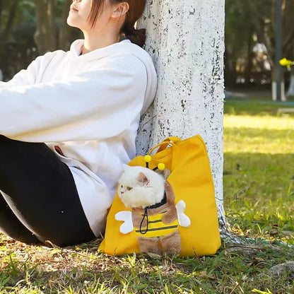 Wholesale Cartoon Animal Pet Tote Bag | 4 Pcs Mixed Styles Bulk Pack, Head Out Cat Carrier