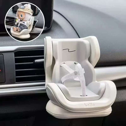 10 PCS Mix & Match Labubu Mini Car Vent Seat | Doll Accessory Wholesale Bulk Pack