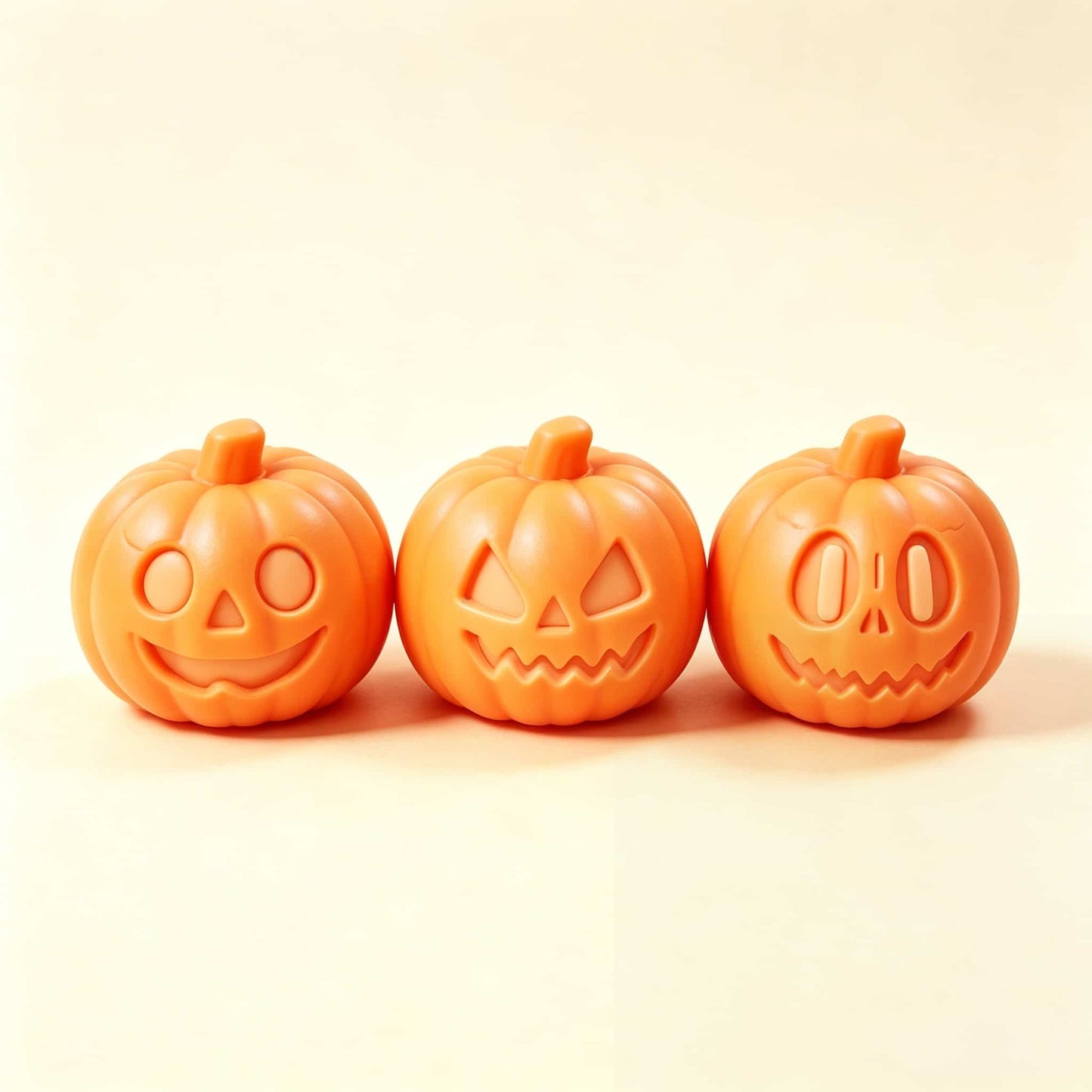 Crunchy Halloween Pumpkin Squishy | Holiday Squeeze Fidget Toy