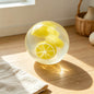 Vaseline Fruit Handmade Ball Squishy, Transparent Jelly Squeeze Fidget Toy, Soft Stress Relief Sensory Toy for Kids & Adults