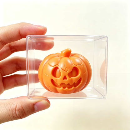 Crunchy Halloween Pumpkin Squishy | Holiday Squeeze Fidget Toy