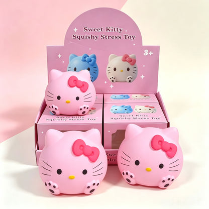 Jumbo Sweet Kitty kawaii Cat Squishy | Large Slow Rising Soft Stress Relief Fidget Toy