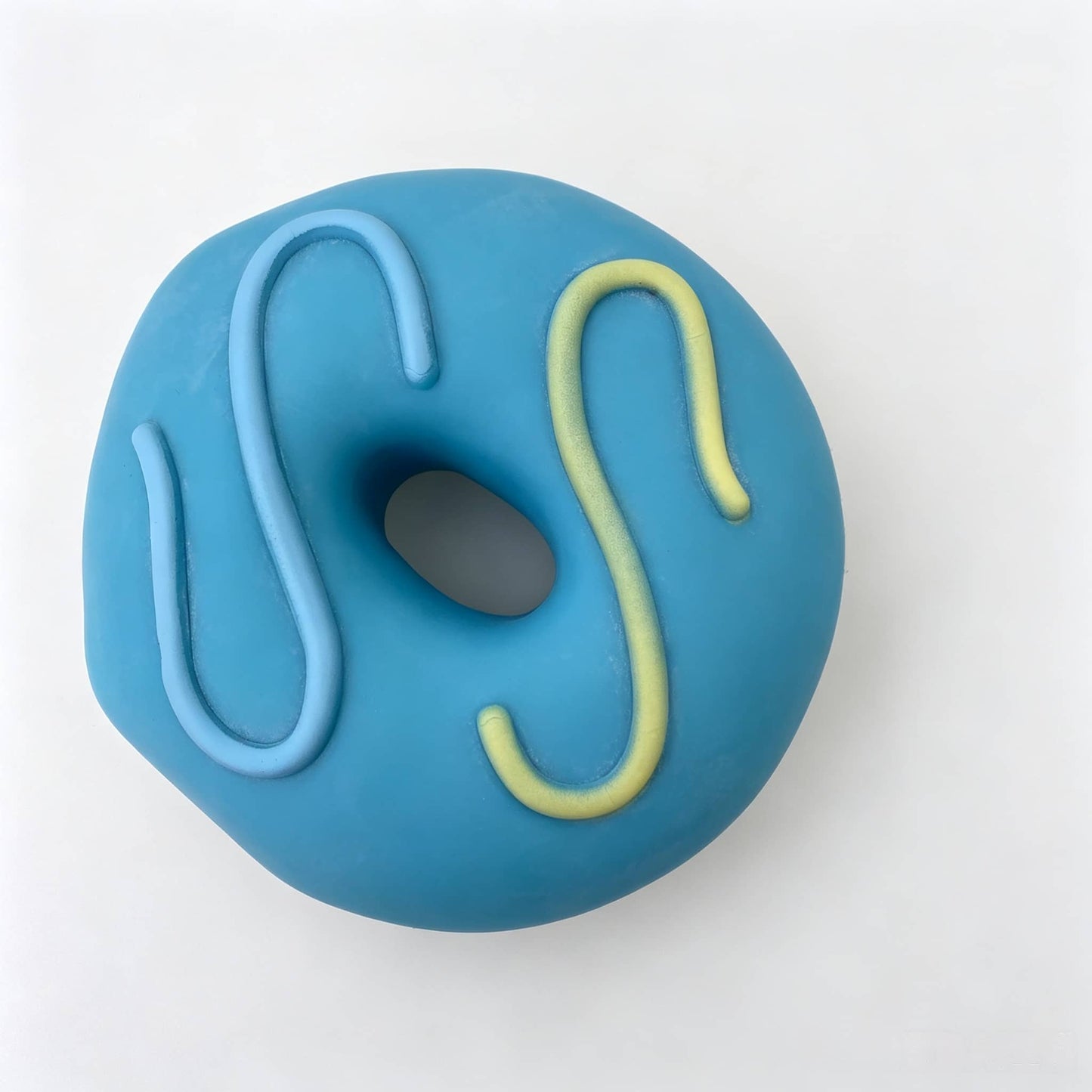 Giant Donut Squishy Toy, Large TPR Stress Relief Squeeze Fidget Toy