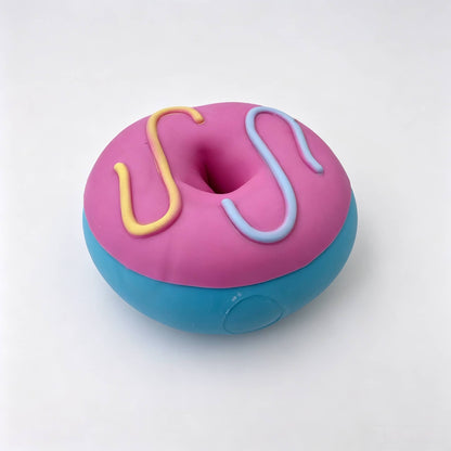 Giant Donut Squishy Toy, Large TPR Stress Relief Squeeze Fidget Toy