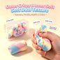 Crispy Crunch Squishy Set | Donut, Cake Pop, Rainbow Candy, Chocolate &amp; Kitty Paw Crackle Squeeze Toy