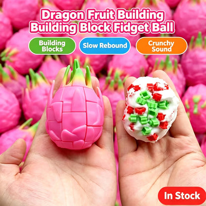 Crunchy Grape Fidget Squeeze Toy, Satisfying Crinkle Sound Sensory Stress Relief Ball for Kids Adults, Portable Anti‑Anxiety Fidget Toy