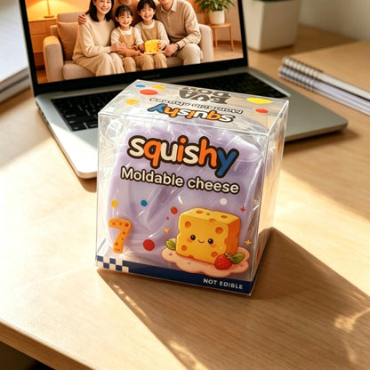 Vaseline Cheese Squishy, Super Soft Non‑Springy Stress Relief Fidget Toy
