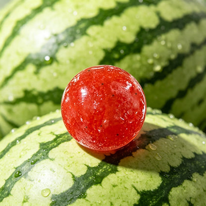 Watermelon slush Squishy Ball, Squeezing Sound Fidget Stress Toy