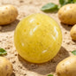 Handmade Mashed Potato Slush Squishy Ball, Moldable Sensory Fidget Stress Squeeze Toy