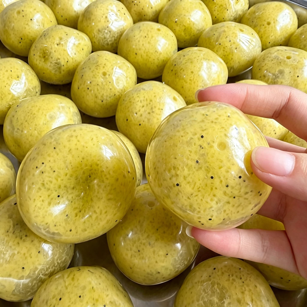 Handmade Mashed Potato Slush Squishy Ball, Moldable Sensory Fidget Stress Squeeze Toy