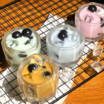 Boba Tea Cup Squishy Toy | Simulation Bubble Tea Fidget Squeeze Toy, Soft Stress Relief Sensory Decompression Toy for Kids Adults
