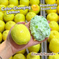 Temperature Color Changing Lemon Crunch Squishy Ball, Blocks Filled Crispy Sound Squeeze Toy, Stress Relief Fidget Sensory Toy for Kids