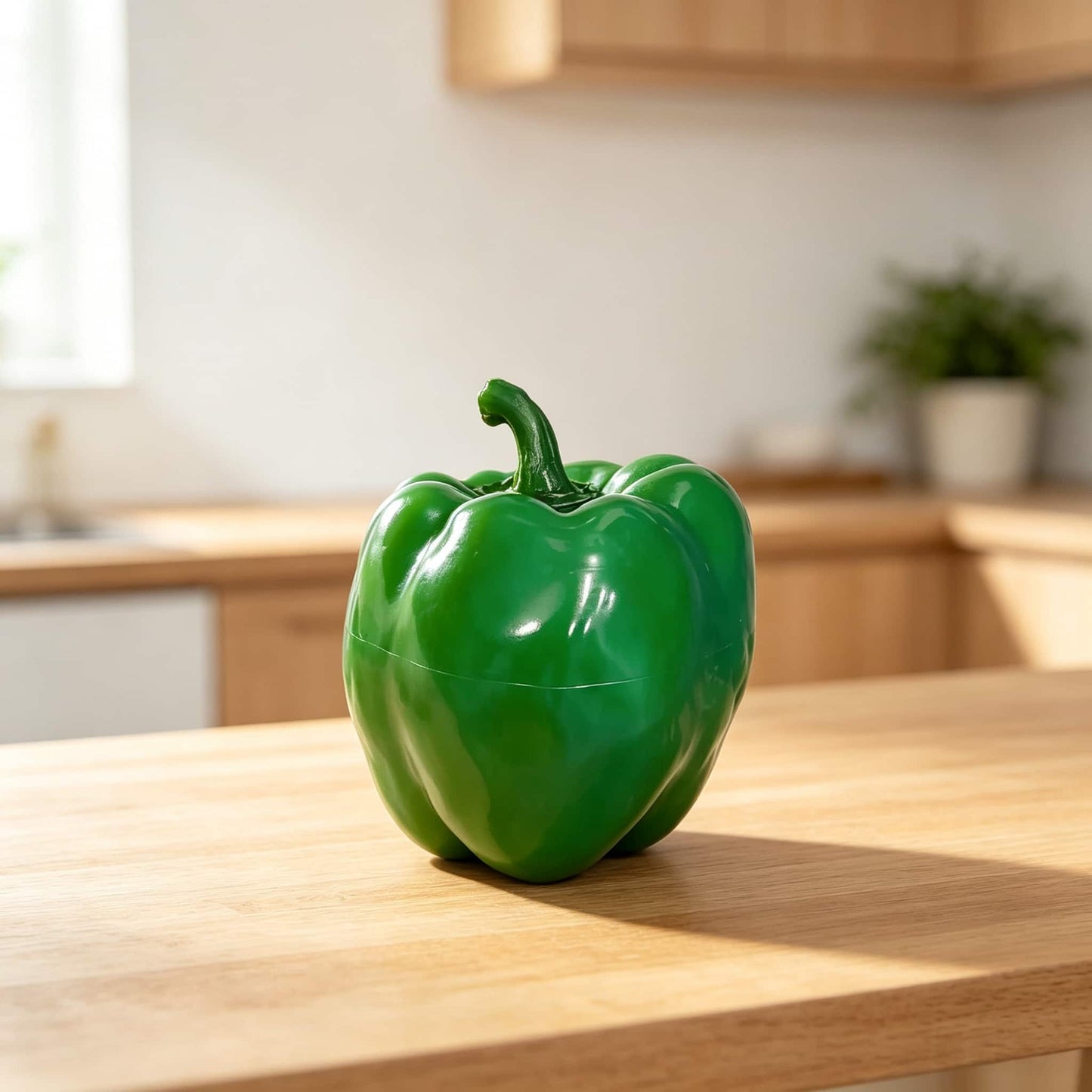 Crunch Bell Pepper Squishy Fidget Toy, Colorful Sweet Pepper Sensory Stress Relief Toy, Red Yellow Green 3‑Colors Available