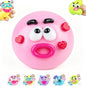Smushers Funny Face Squishy Toy, Squeeze Deformation Stress Relief TPR Fidget Toy for Kids Adults