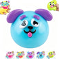 Smushers Funny Face Squishy Toy, Squeeze Deformation Stress Relief TPR Fidget Toy for Kids Adults
