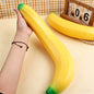 Jumbo Banana Squishy Fidget Toy, Flour Filled Soft Squeeze Sensory Stress Relief Novelty Fruit Toy For Kids Adults Prank Gift