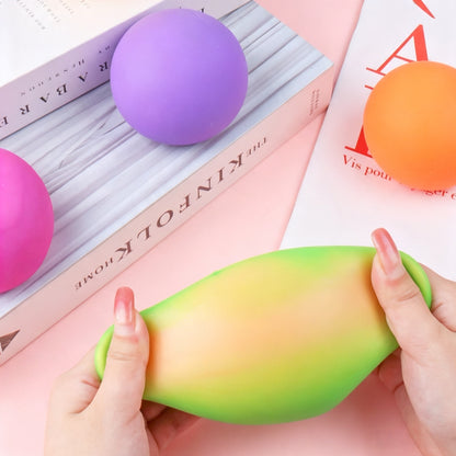 Color‑Changing Flour Stress Ball, 6cm TPR Squishy Dough Fidget Squeeze Toy for Stress Relief