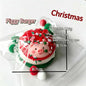 Christmas Oily TPR Squishy Fidget Toy | Buttery Fast‑Rebound Sensory Squeeze Toy Holiday Gift