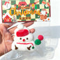 Christmas Oily TPR Squishy Fidget Toy | Buttery Fast‑Rebound Sensory Squeeze Toy Holiday Gift
