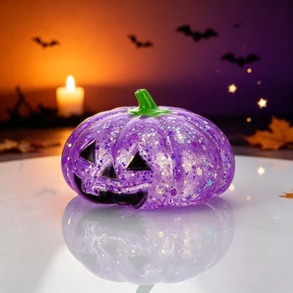Large Halloween Pumpkin Maltose Squishy, Heavy 230g Slow‑Rise TPR Squeeze Fidget Toy