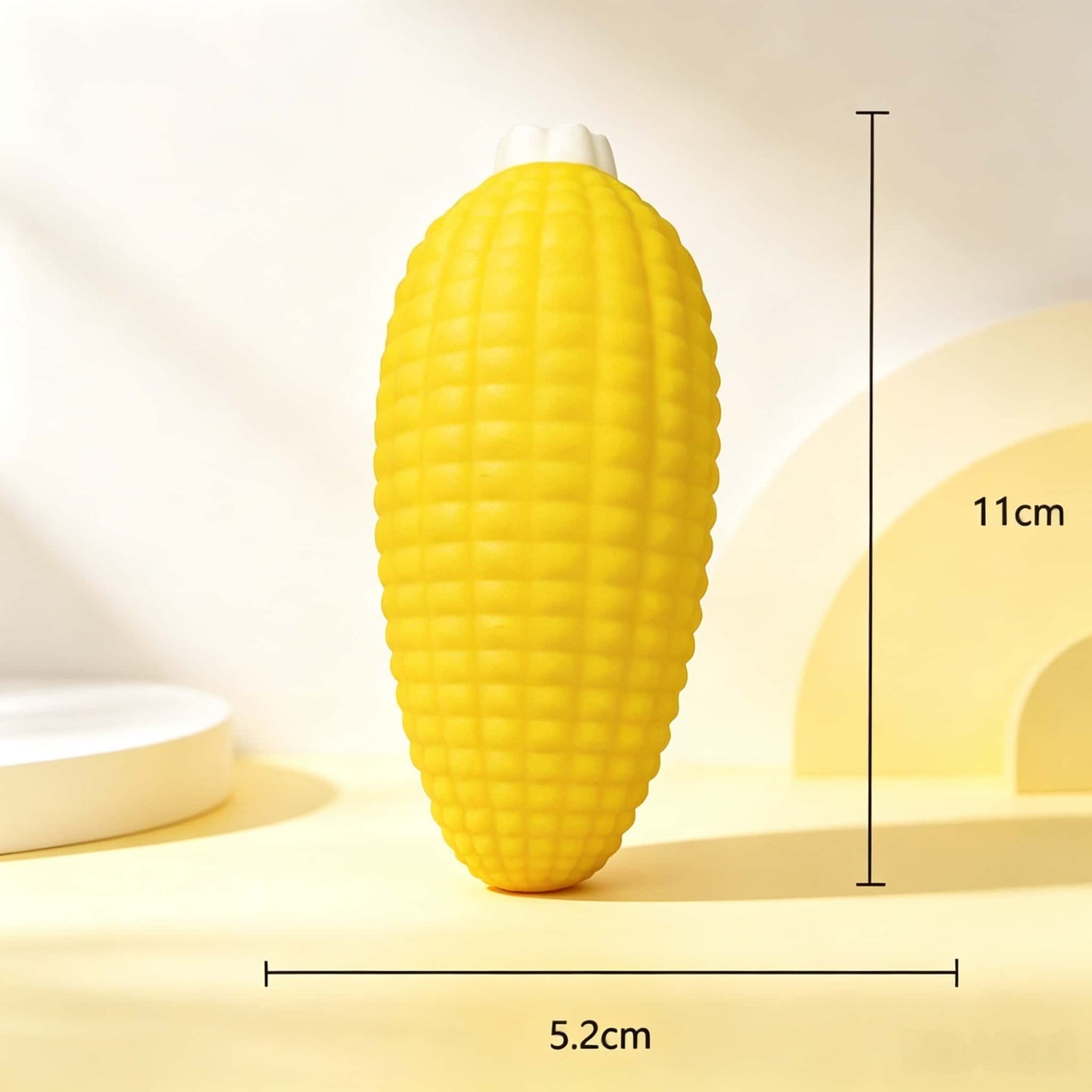 Corn Flour‑Filled Squishy, Sweet Corn TPR Squeeze Fidget Toy