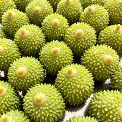Crunch Durian Squishy Crunchy Sensory Toy Simulation Fruit Stress Relief Fidget Toy Wholesale