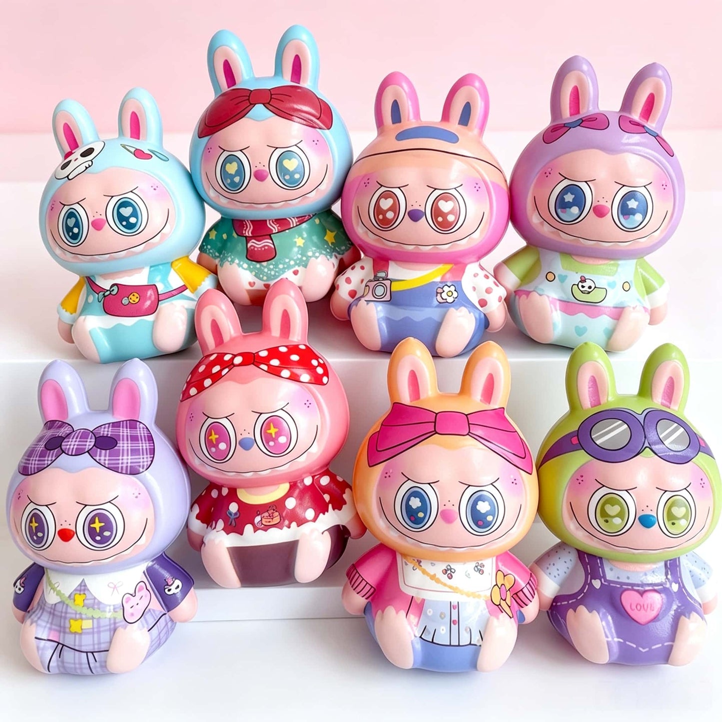 Cute Cartoon Character PU Foam Squishy Toy, Slow Rising Squeeze Fidget Stress Relief Toy for Kids Collection