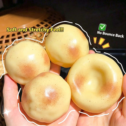 Vaseline Potato Squishy, Non‑Rebound Mouldable TPR Fidget Toy, Soft Stress Relief Squeeze Ball for Kids & Adults