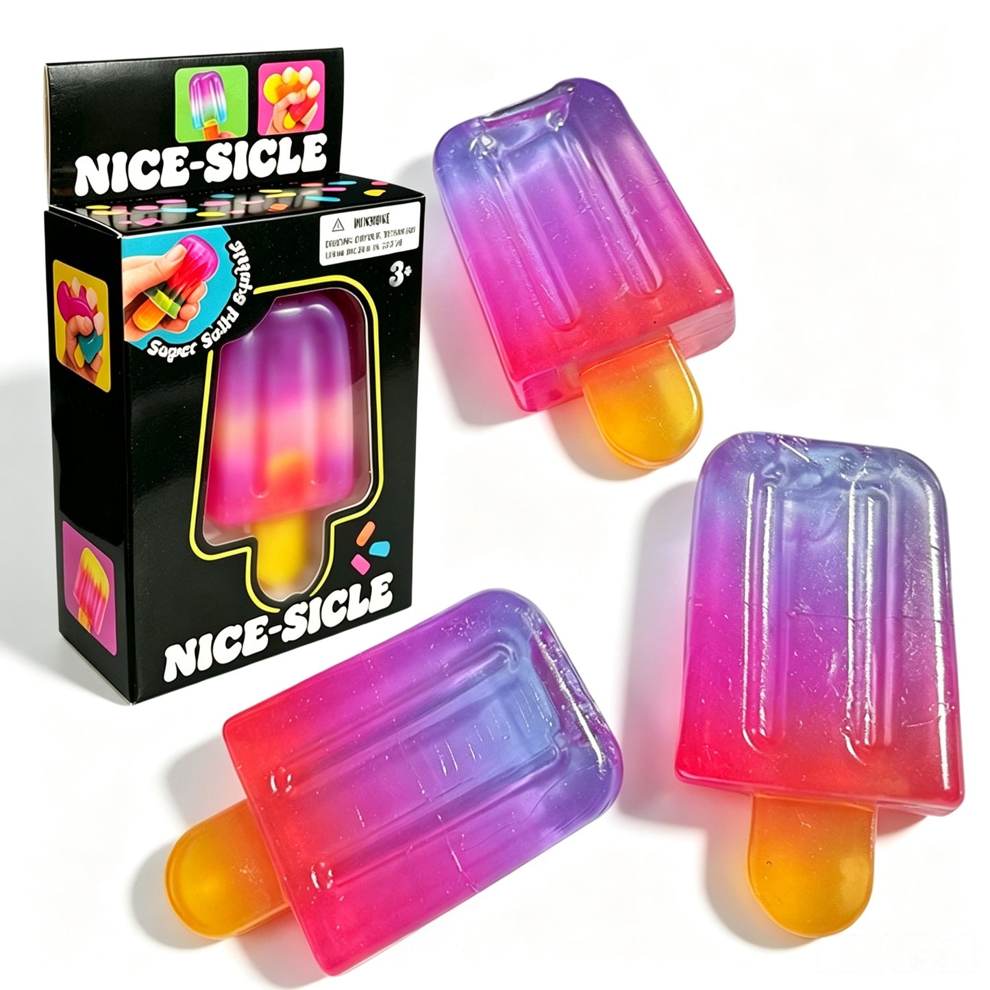 Ice Pop Popsicle Squishy Toy Slow Rising Ice Pop Squeeze Stress Relief Toy