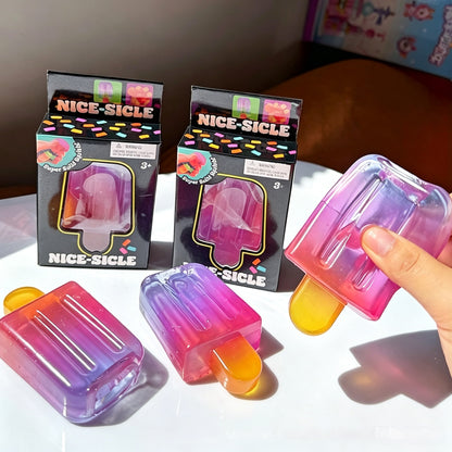 Ice Pop Popsicle Squishy Toy Slow Rising Ice Pop Squeeze Stress Relief Toy