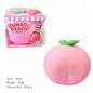 Jumbo Peach Squishy Toy, Super Soft TPR Flour‑Filled Dough‑Like Fidget Toy, Stress‑Relief Squeeze Toy for Kids & Adults