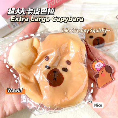 Large Capybara Squishy Toy, Soft Slow Rebound Fidget Stress Relief Squeeze Toy