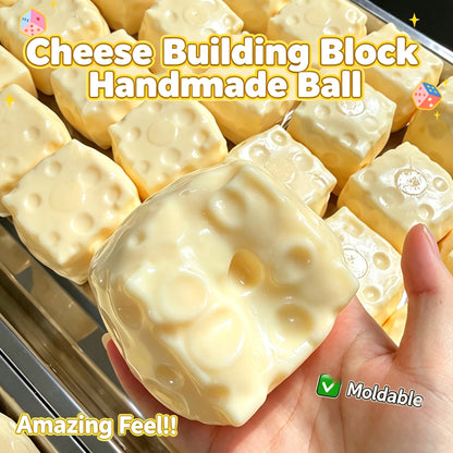 Crunch Cheese Squishy Toy Squeeze Slow Rising Stress Relief Fidget Toy for Kids Adults