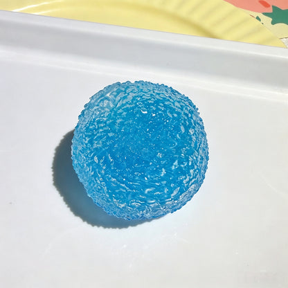Crunch Ice Slushy Squishy Ball Non-Rebound Fidget Toy, Plasticine Moldable Stress Relief Squeeze Toy for Kids Adults
