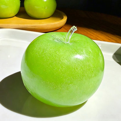 Green Apple Slush Squeeze Toy Crunchy Sound Mochi Squishy Stress Relief Fidget Toy