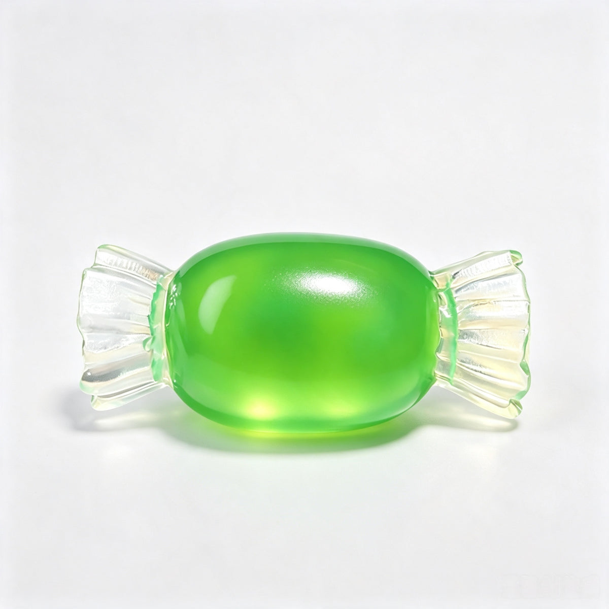 Clear Candy Squishy Toy, Vaseline Filled Non‑Rebound Decompression Fidget Squeeze Toy, TPR Stress Relief Squeeze Ball for Kids Adults