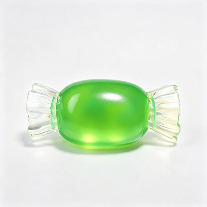 Clear Candy Squishy Toy, Vaseline Filled Non‑Rebound Decompression Fidget Squeeze Toy, TPR Stress Relief Squeeze Ball for Kids Adults