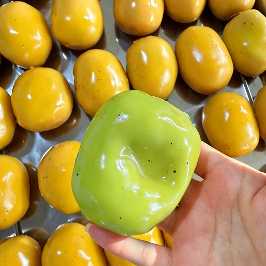 Color Changing Mango Squish Ball Crunch Crackling ASMR Fidget Sensory Toy