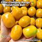 Color Changing Mango Squish Ball Crunch Crackling ASMR Fidget Sensory Toy