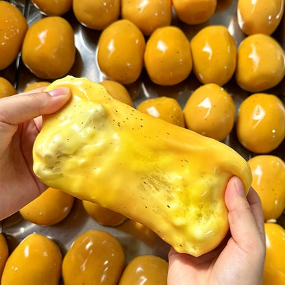 Color Changing Mango Squish Ball Crunch Crackling ASMR Fidget Sensory Toy