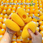 Crinkle Bone Filled Corn Squishy Toy, ASMR Satisfying Pop Squeeze Sensory Fidget Stress Relief Toy