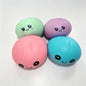25CM Giant Squishy Bun Toy With Steamer, Super Soft Stress Relief Squeeze Toy