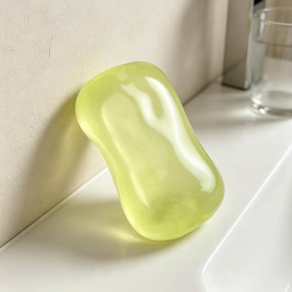 Moldable Transparent Vaseline Soap Squishy, Soft Coconut Oil Squeeze Fidget Toy, Stress Relief Sensory Squishy Toy for Adults Kids