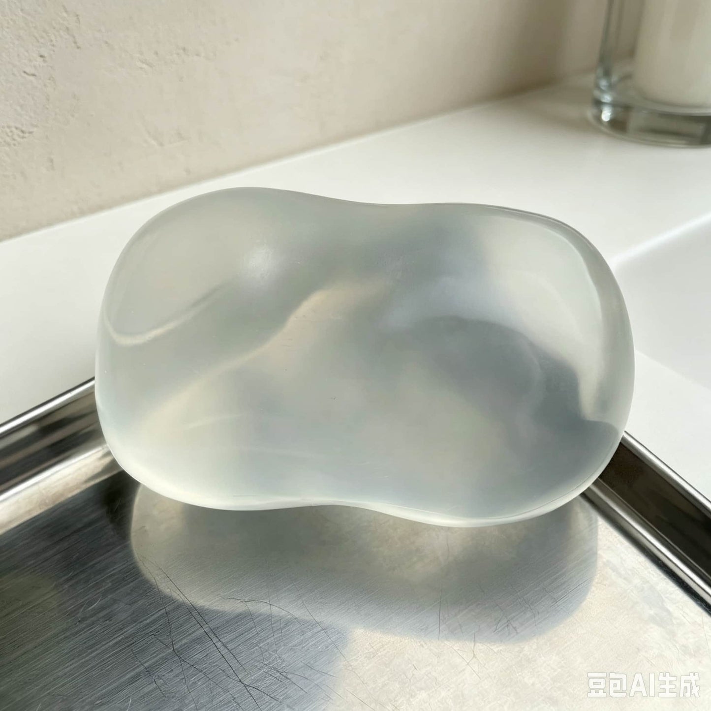 Moldable Transparent Vaseline Soap Squishy, Soft Coconut Oil Squeeze Fidget Toy, Stress Relief Sensory Squishy Toy for Adults Kids