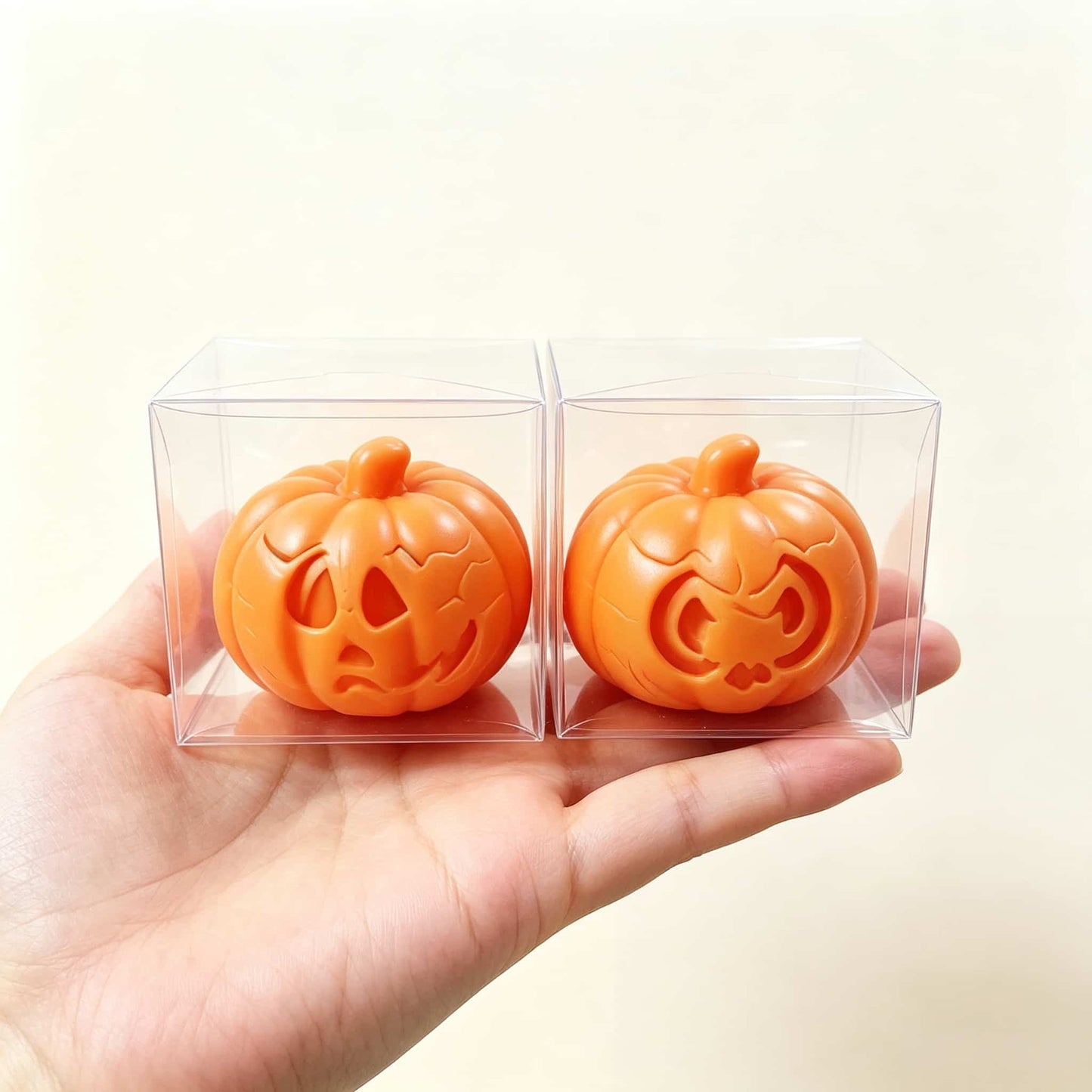 Crunchy Halloween Pumpkin Squishy | Holiday Squeeze Fidget Toy