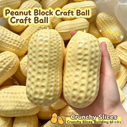 Crunchy Peanut Shaped Squishy Stress Squeeze Toy