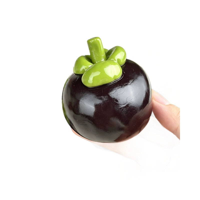 Mangosteen Crunch Crackle Fidget Ball ASMR Sensory Squeeze Stress Relief Toy